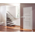 Four Panel White Primed Craftsman Style Stile & Rail Door for House